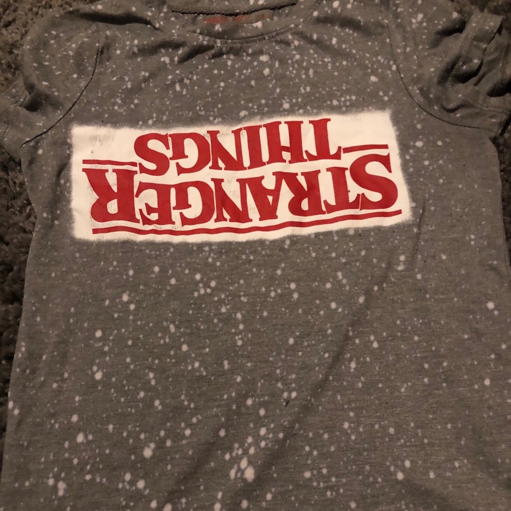 Stranger things merch shirt